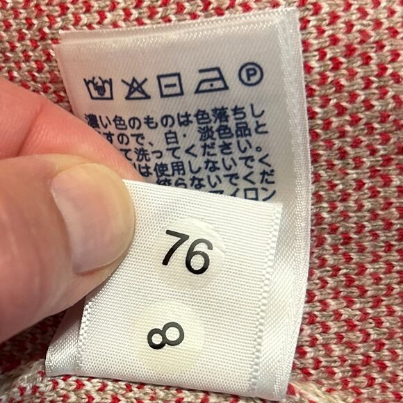 LANDS' END Women's Lofty Coatigan - Birdseye Jacquard - Worn Once - Picture 10 of 12